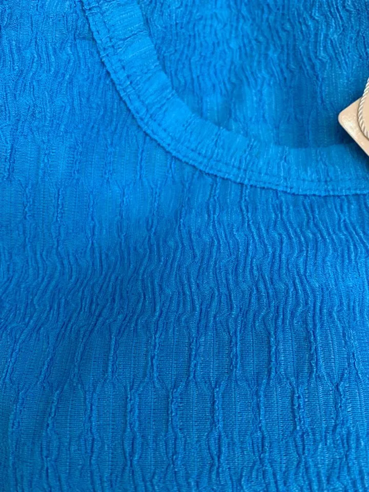 Esqualo T-shirt: Blauw, Aqua ( NIET HET JUISTE KLEUR, zie 2de foto ) ( ESQ.226 )