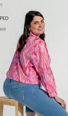 KJ Brand Bloes: Multi color, Duitse maten ( BRA.296 )