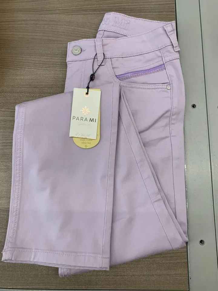 Para Mi broek Angie Fancy: Light Purple, recht model ( PARA.304 )