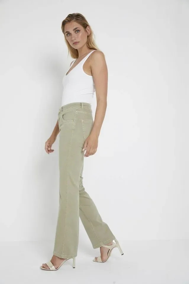 Para Mi broek Vayen: Morella kwaliteit, Light Olive ( PARA.310 )