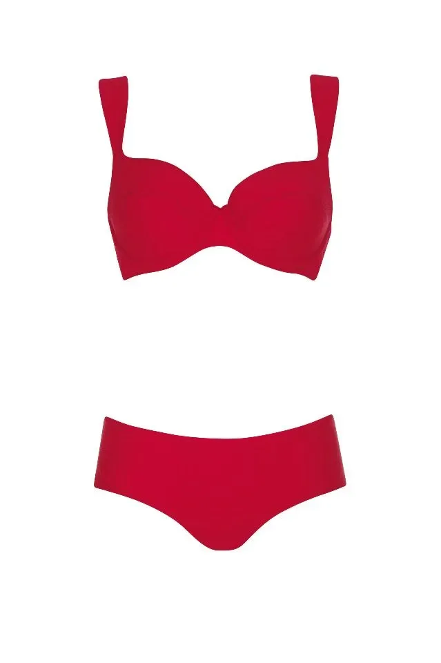 Sunflair bikini: Rood, voorgevormd ( SUNF.117 )