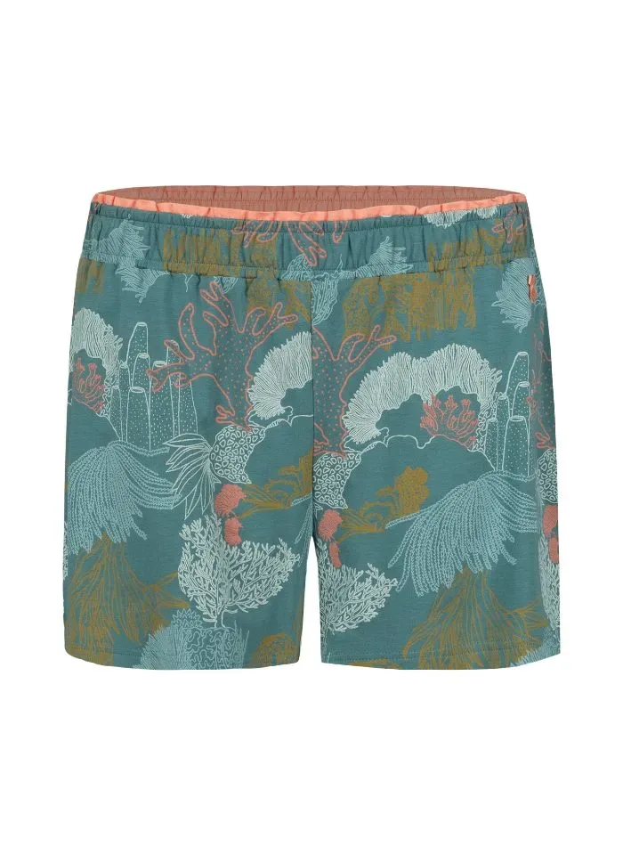 Short Stories ( sanetta ): Pyjama Dames: Doorknoop korte mouw, Short ( SAN.106 )