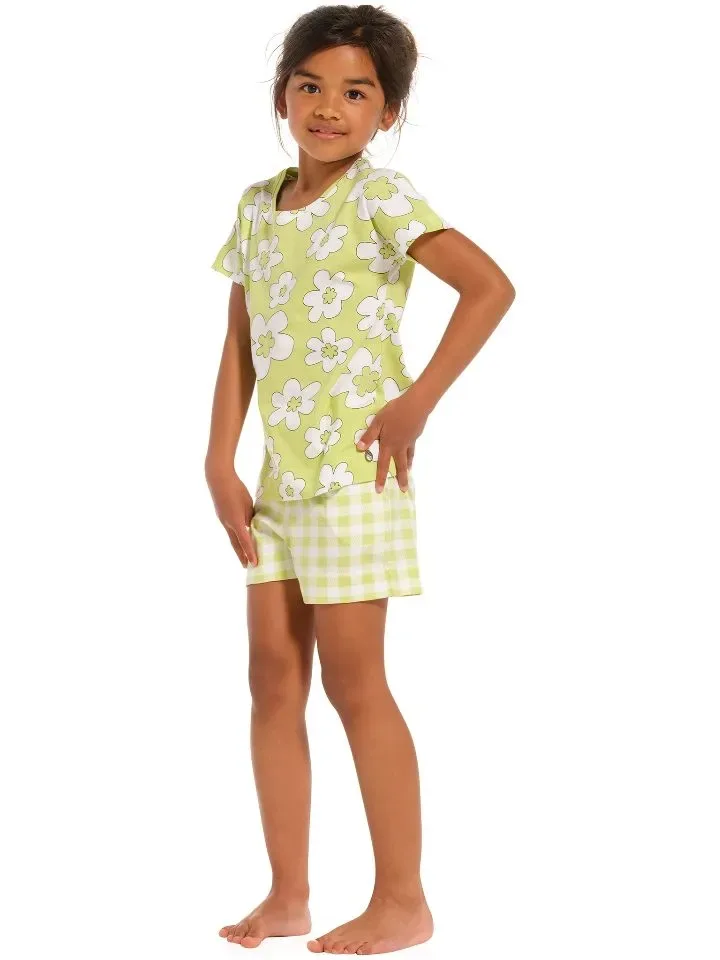 Rebelle by Pastunette Meisjes Pyjama: Korte mouw, short ( PAS.20 )