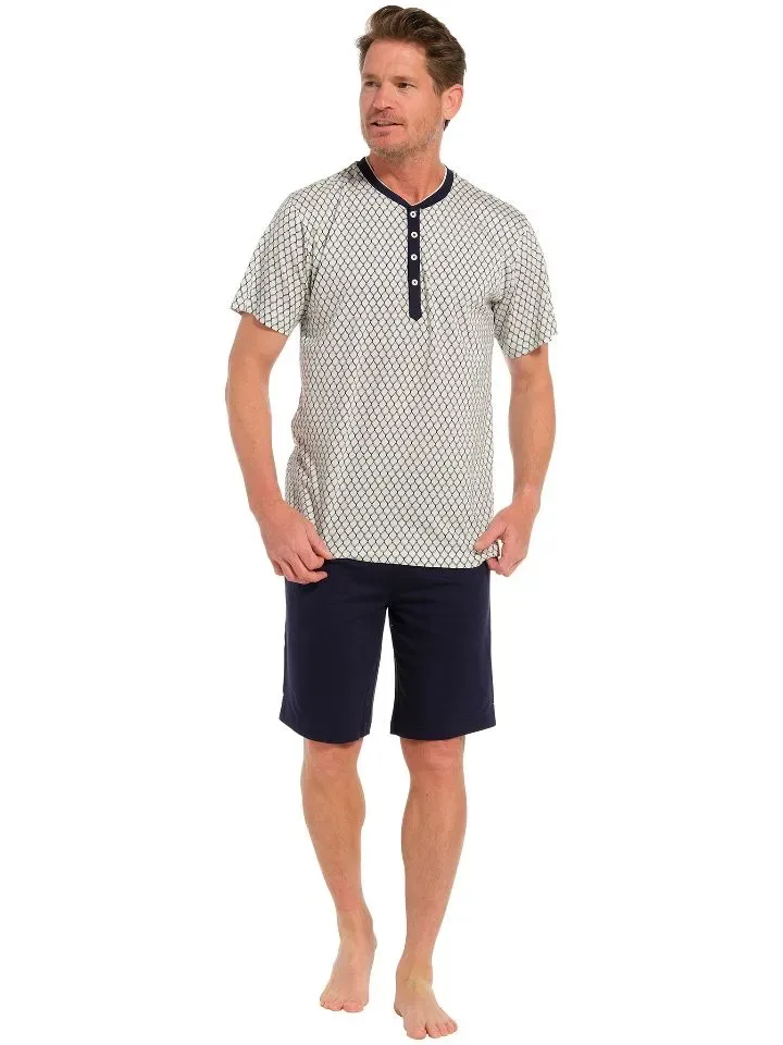 Pastunette Heren Pyjama: Korte mouw / short ( PAS.22 )