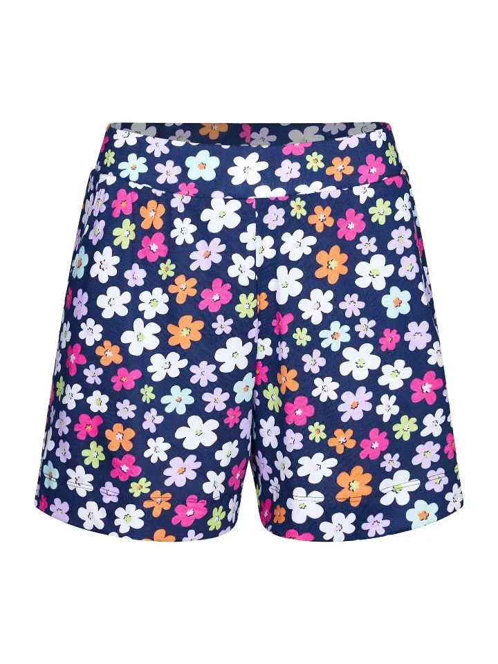 Pastunette dames Pyjama: Top + short, donker blauw ( PAS.26 )