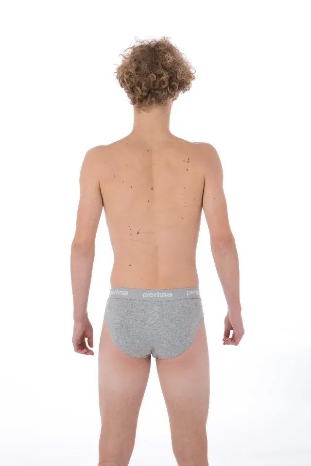 Perlina heren slip: Basismodel, Grijs ( LINA.43 )