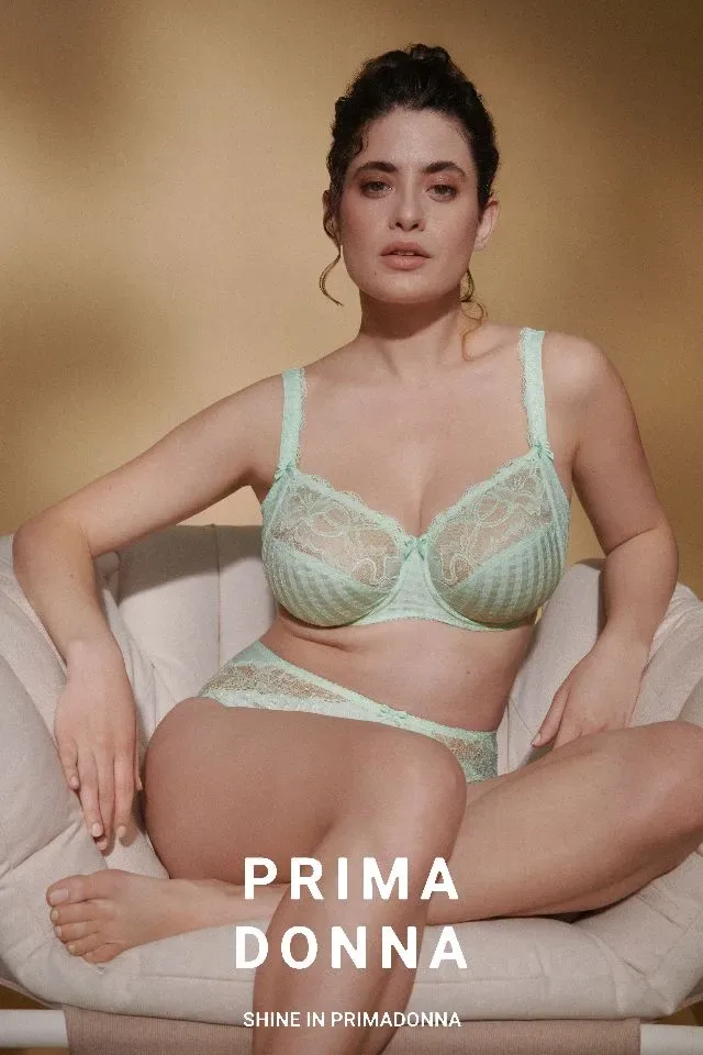 Prima Donna Slip Taille: Madison, Fleur de Printems, zacht groen, Europese Maten ( PDO.208 )