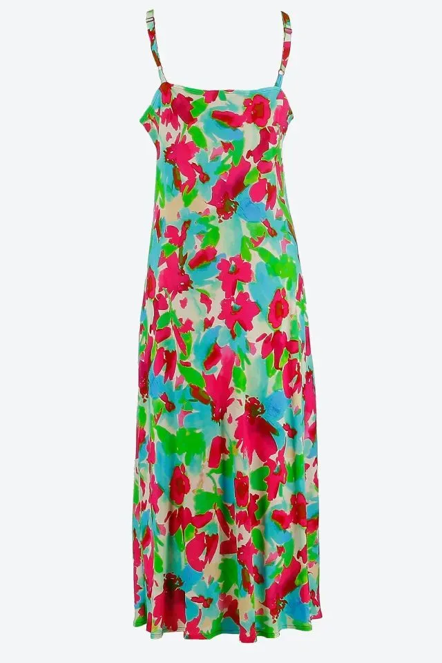Signe Nature zomerkleed: Multi color, Lang model ( Signe.1232 )