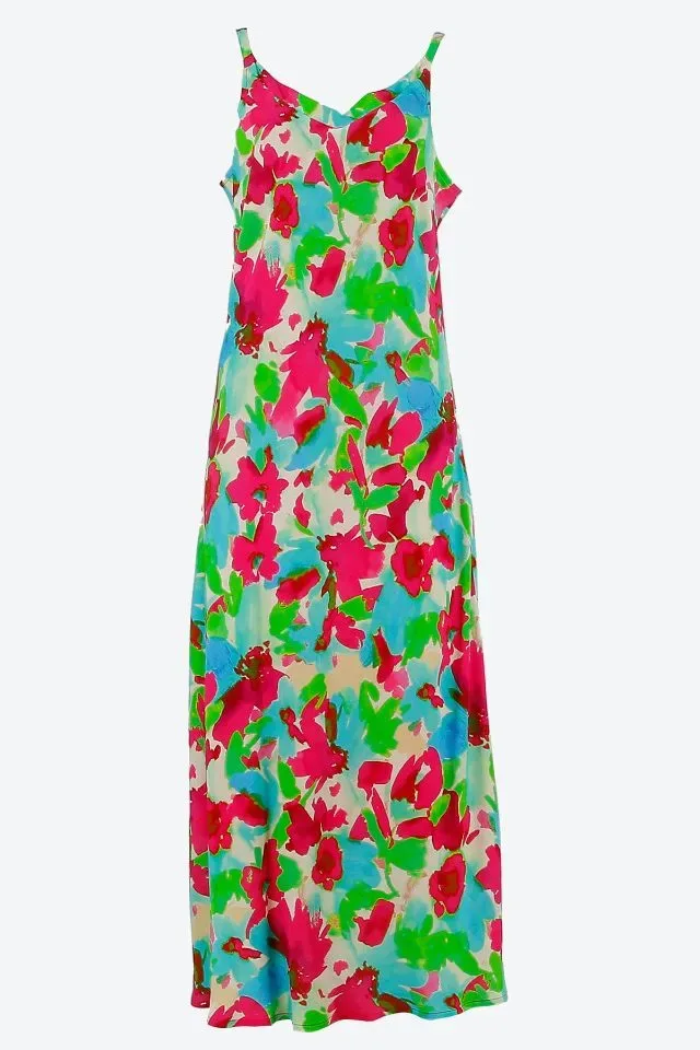 Signe Nature zomerkleed: Multi color, Lang model ( Signe.1232 )