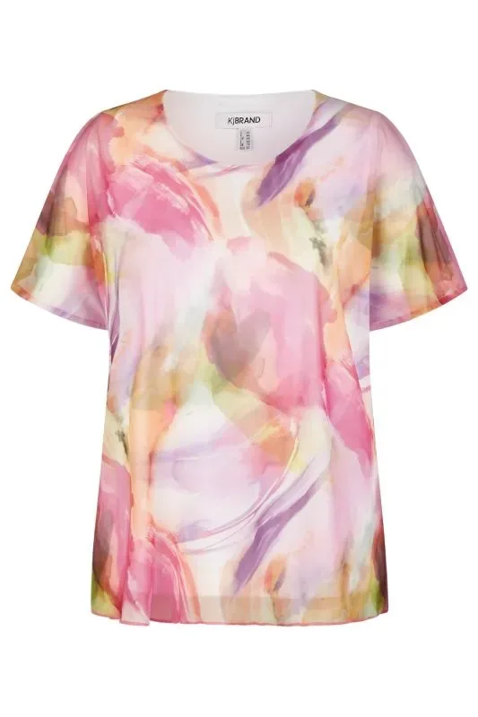 KJ Brand bloes: Multi color, Duitse maten ( BRa.306)