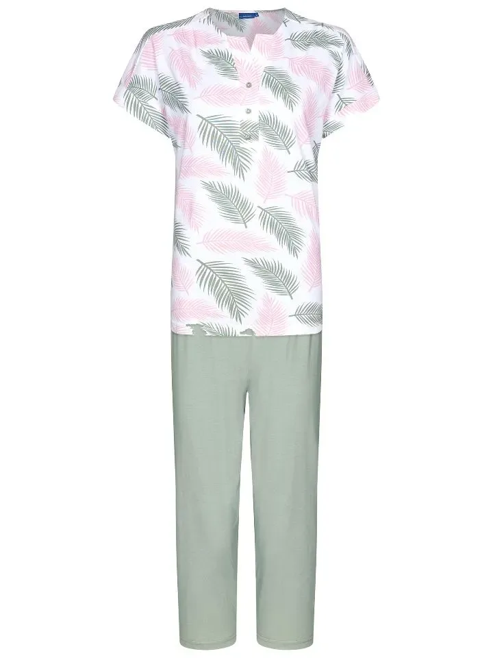 Pastunette Pyjama Dames: Korte mouw, 3/4 broek ( PAS.36 )