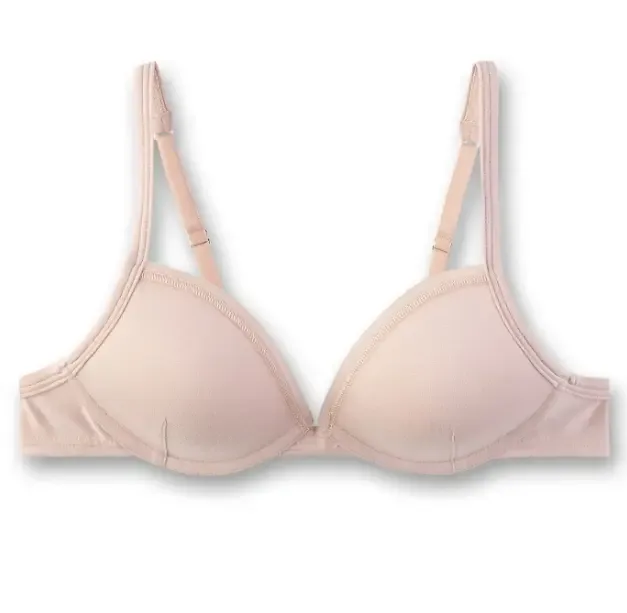 Sanetta Tiener Bh: Nude kleur, ideale starter, Europese Maten ( SAN.119 )