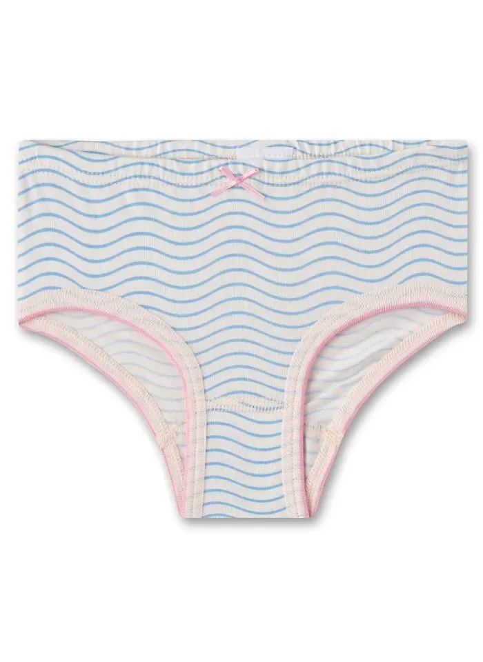 Sanetta Hipster Meisjes: Duopack, gestreept / geprint ( SAN.120 )