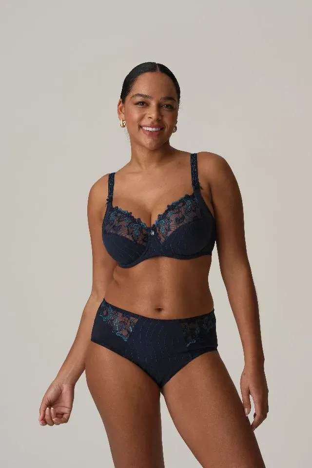 Prima Donna Beugel BH: Deauville, Velvet Blue, Volle cup, Europese Maten ( PDO.246 / PDO.247 / PDO.248 )