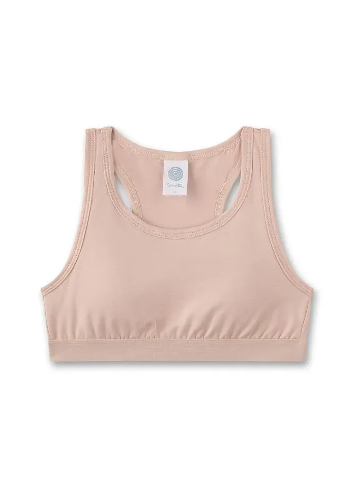 Sanetta Bustier, tieners: Huidskleur, lichte mousse ( SAN.124 )
