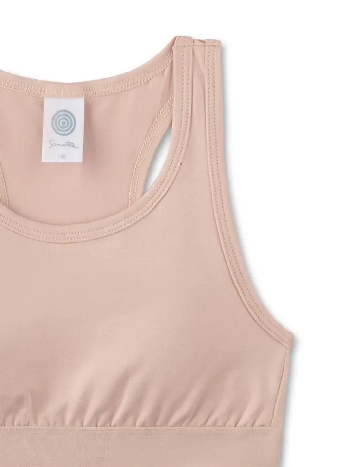 Sanetta Bustier, tieners: Huidskleur, lichte mousse ( SAN.124 )