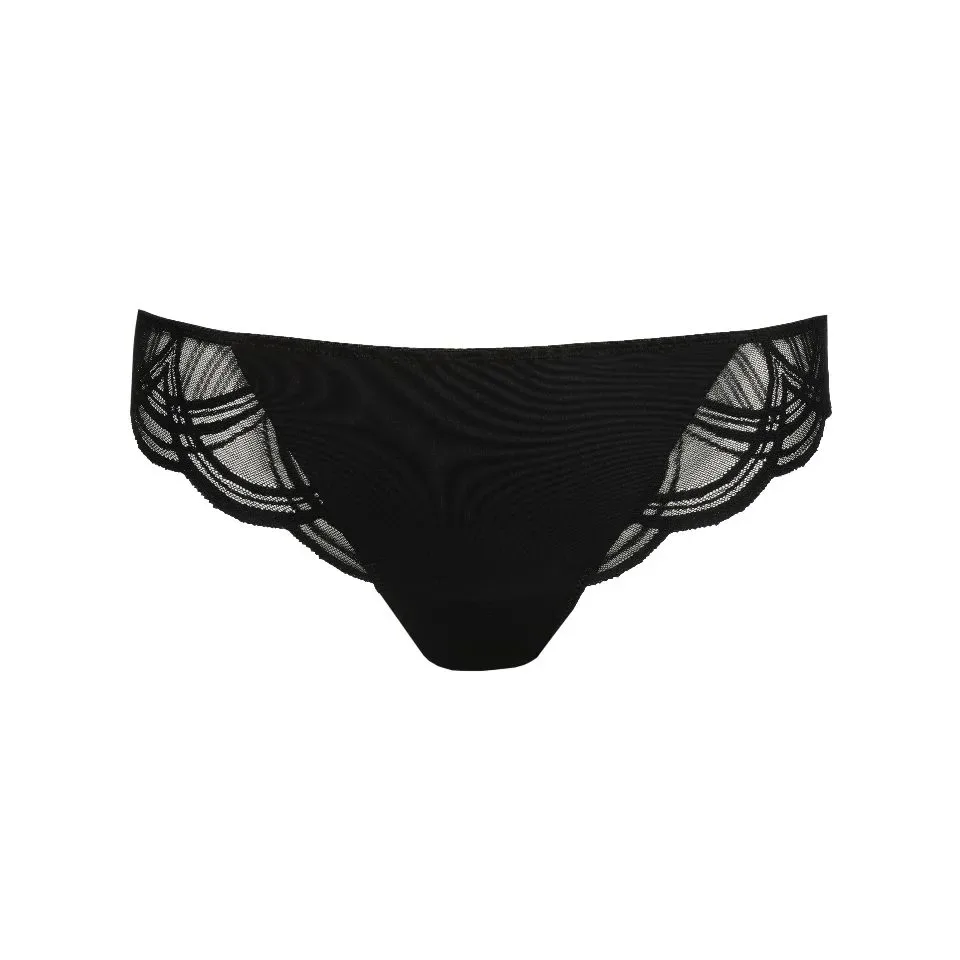 Marie Jo Rio slip: Cathia, Zwart, Laag model ( MJO.163 )