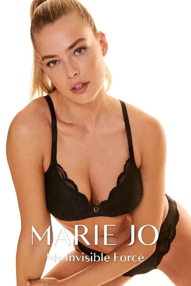 Marie Jo Rio slip: Cathia, Zwart, Laag model ( MJO.163 )