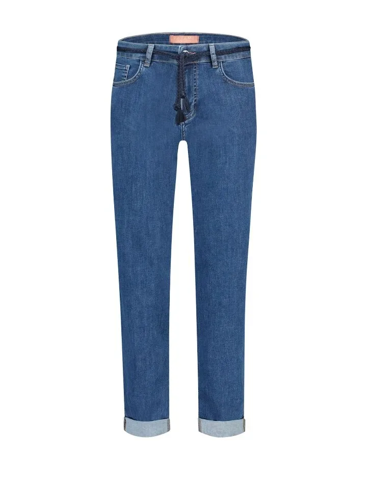 Para Mi jeans Broek: Bobby, Medium Blue ( PARA.320 )