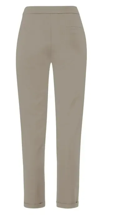 Frank Walder Broek: Mia, elastiek in de lenden, Beige ( WAL.25 )