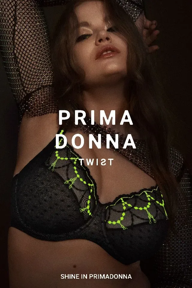 Prima donna Twist BH: Tepito, Full cup, Dark Glow, Europese Maten  pdo.267