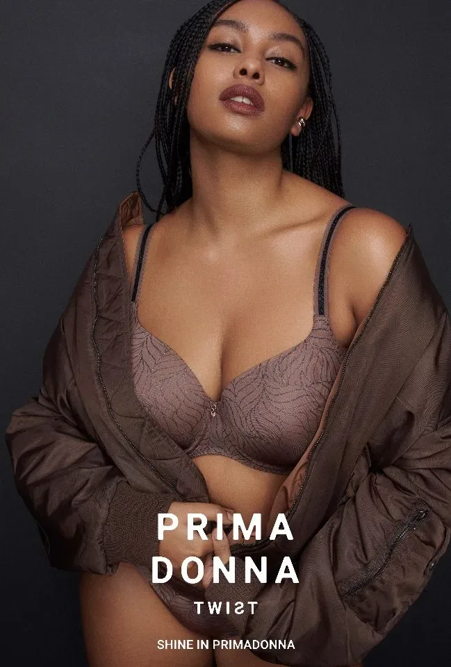 Prima Donna Twist Voorgevormde Bh: Ajusco, full cup Hartvorm, Caribe ( PDO.284 )