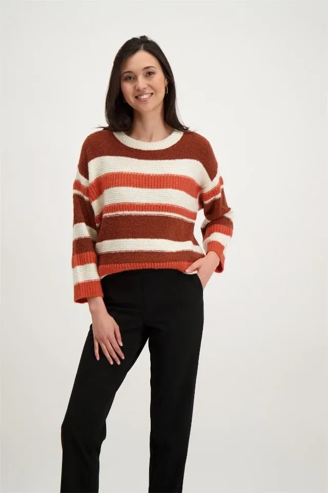Signe Nature Pull: Ecru / Orange ( Signe.1242 )
