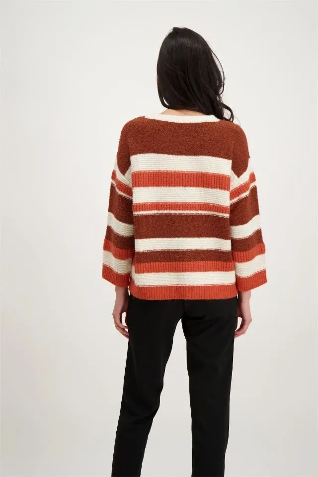 Signe Nature Pull: Ecru / Orange ( Signe.1242 )