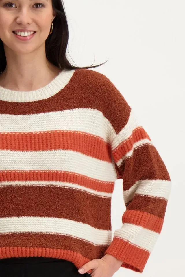 Signe Nature Pull: Ecru / Orange ( Signe.1242 )
