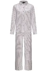 Pastunette Homewear / pyjama: Licht bruin, velours ( PAS.45 )