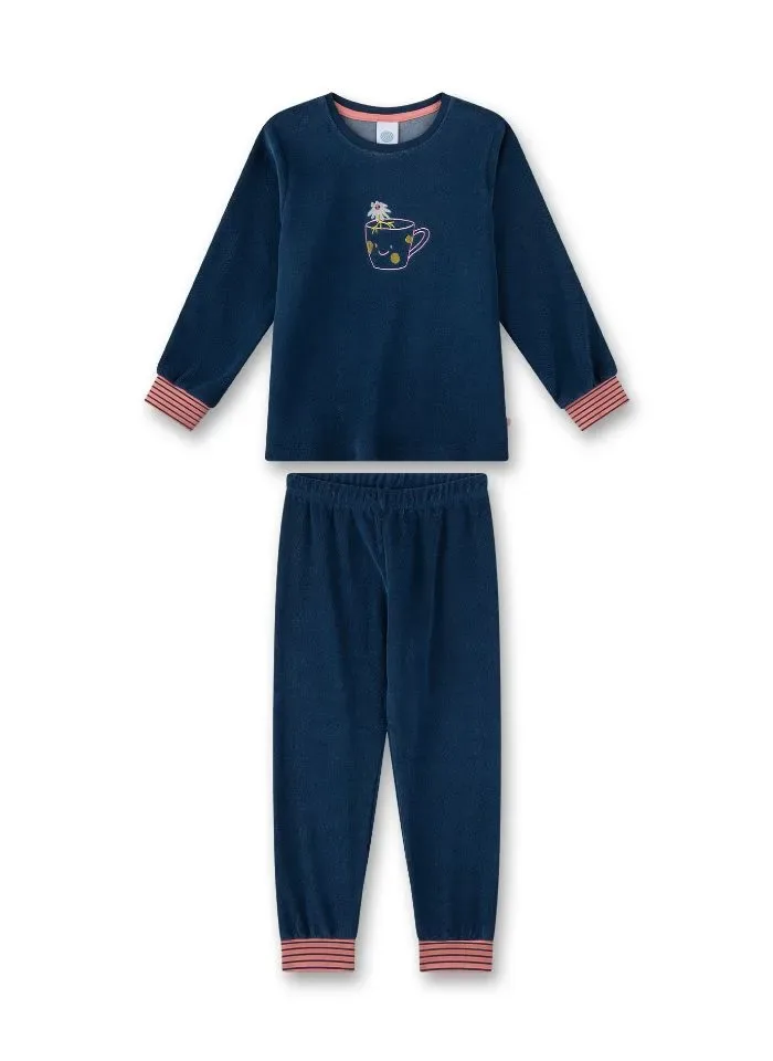 Sanetta Pyjama Meisjes: Badstof, Mokje ( SAN.131 )