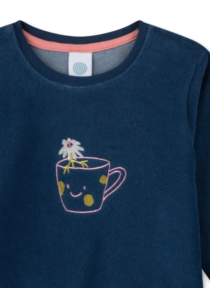 Sanetta Pyjama Meisjes: Badstof, Mokje ( SAN.131 )