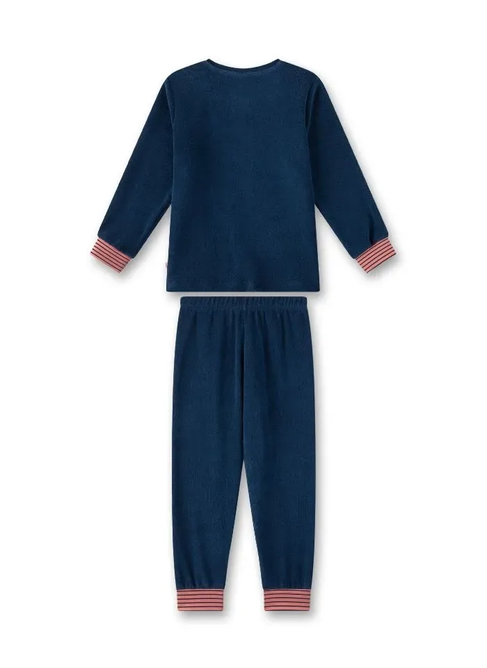 Sanetta Pyjama Meisjes: Badstof, Mokje ( SAN.131 )