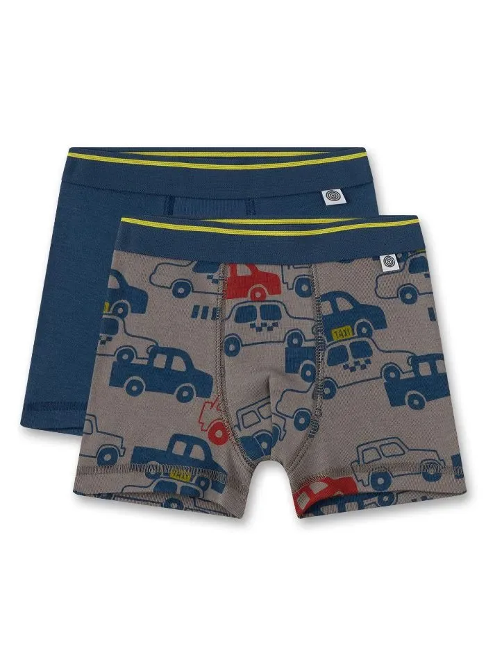 Sanetta Boxer jongens: Duopack, Auto's ( SAN.142)