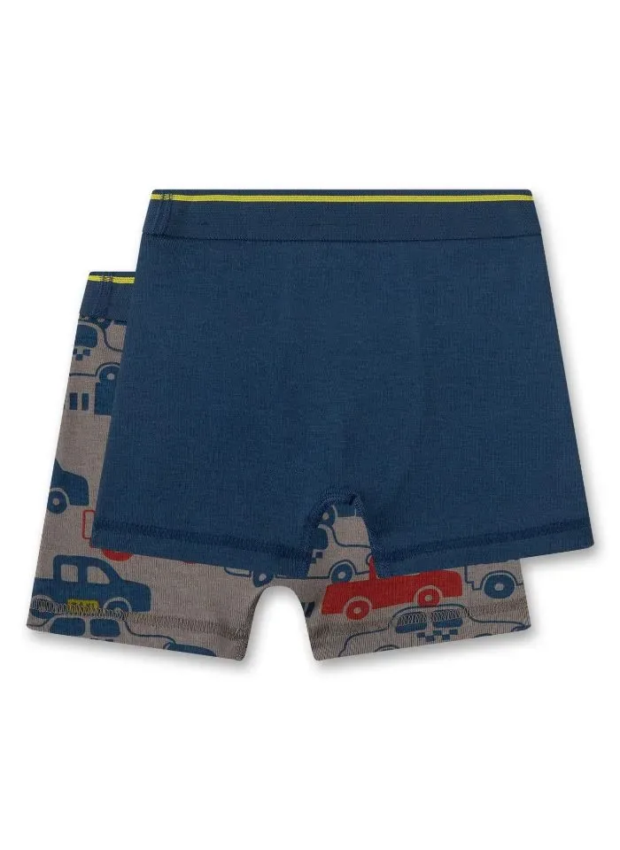 Sanetta Boxer jongens: Duopack, Auto's ( SAN.142)