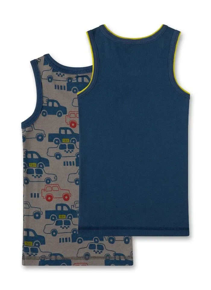 Sanetta Singlet jongens: Duopack, Auto's ( SAN.141 )