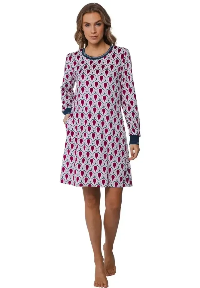 Pastunette Nachthemd dames: Velours ( PAS.62 )