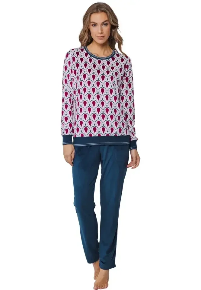Pastunette Pyjama's dames: Velours ( PAS.63 )