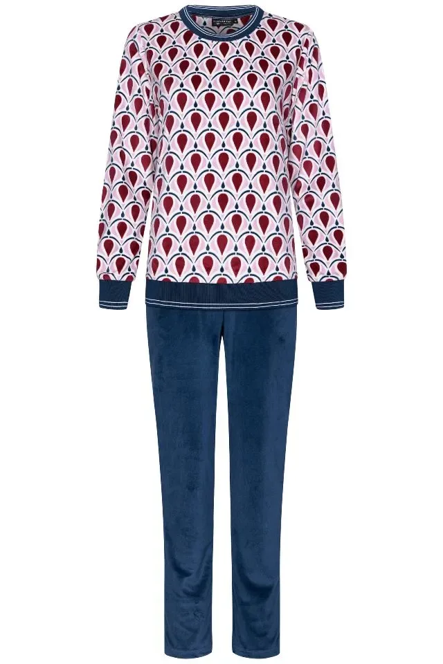 Pastunette Pyjama's dames: Velours ( PAS.63 )