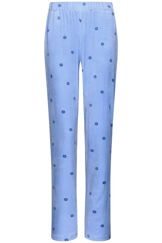 Pastunette Pyjama Dames: Licht blauw, Velours ( PAS.66 )