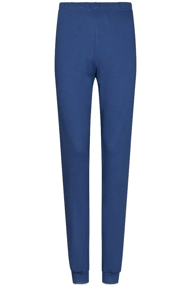 Pastunette pyjama dames: Interlock, blauw ( PAS.51 )