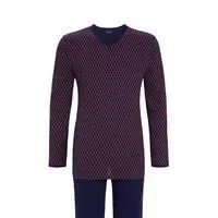Ringella Heren Pyjama: Blauw, 100% Katoen ( RIN.540 )