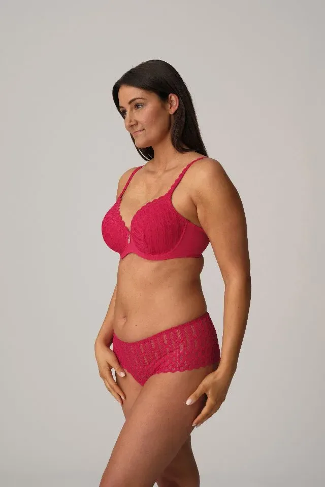 Prima Donna Twist BH: Los Ayala, Sangria, Hartvorm voorgevormd, Europese Maten ( pdo.308 )