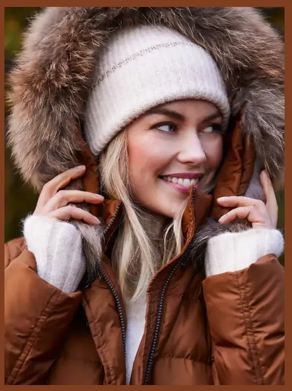 Normann Winterjas: OPGEPAST BRIQUE KLEUR ( NOR.5 )