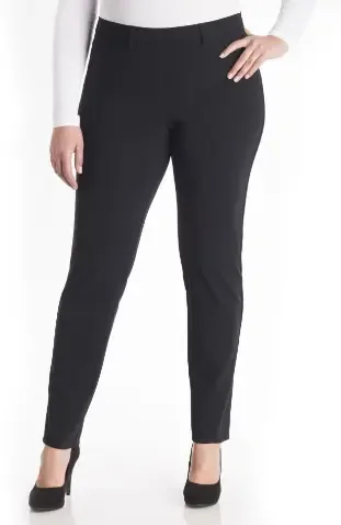 KJ Brand broek: Jenny, Elastiek in de lenden, Donker blauw ( BRA.321 )