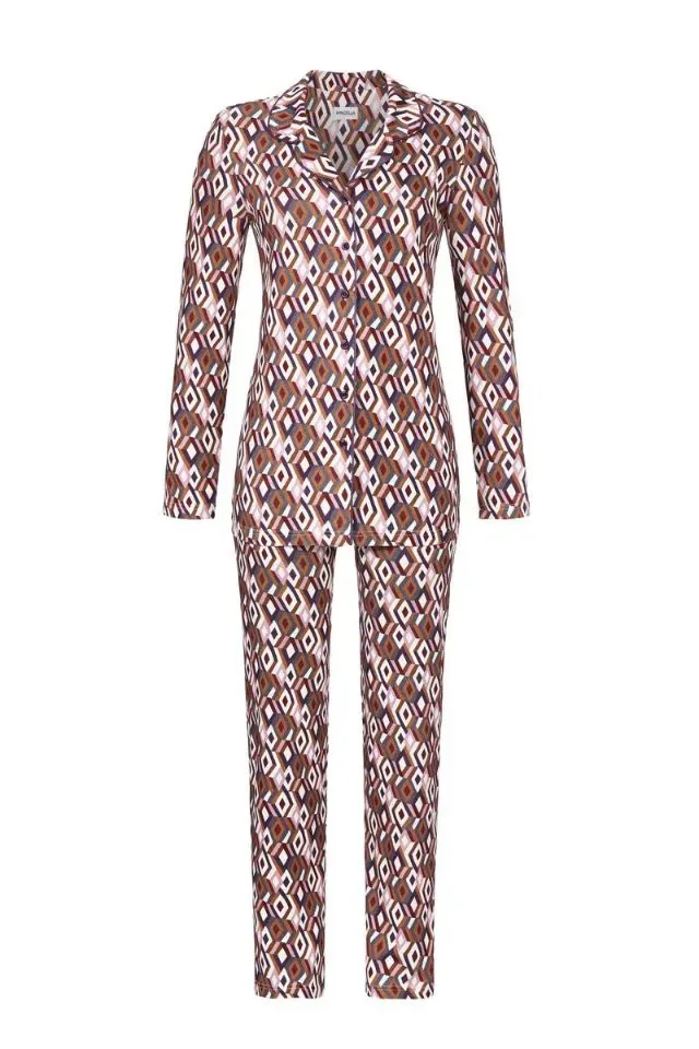 Ringella Pyjama Dames: Multicolor, Doorknoop model ( RIN.518 )