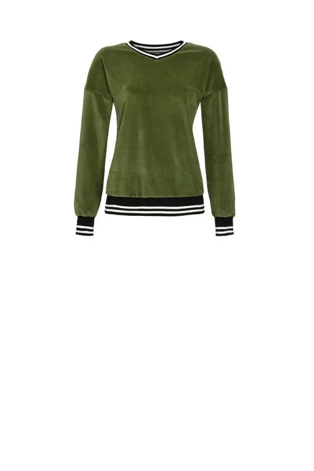 Ringella Dames pyjama / Homewear: groen ( RIN.519 )
