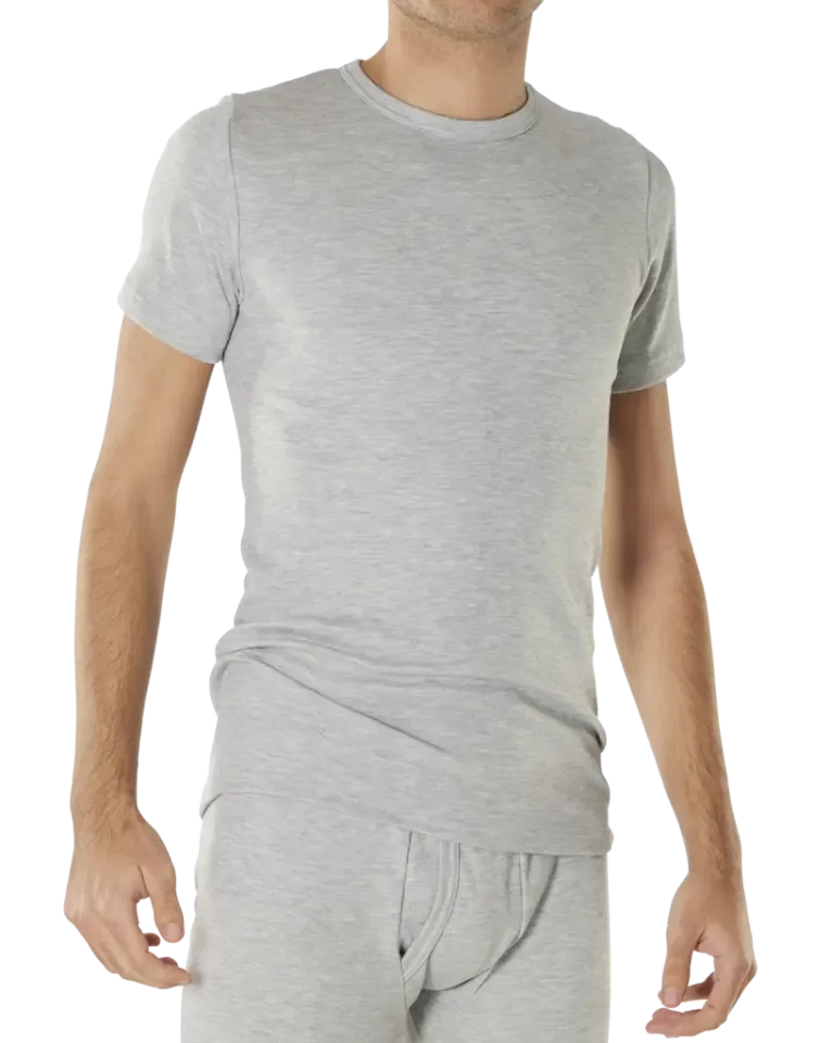 Stern Thermisch onderhemd Heren: Grijs, korte mouw, tot 3xL ( DUL.8 )