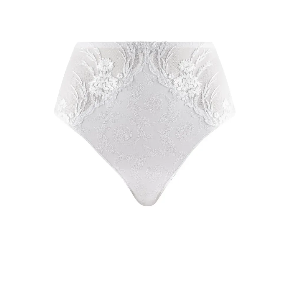 Louisa braque Taille slip: Nympha, wit, ( SEC.412 )