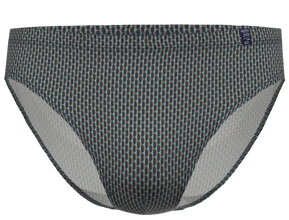Ammann Heren slip: Gots Retro slip, blauw ( AMM.637 )